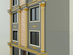 Building 582 classic 3D Model