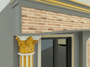 Building 582 classic 3D Model