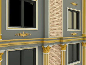 Building 582 classic 3D Model