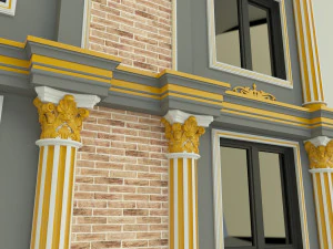 Building 582 classic 3D Model