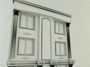 Building 582 classic 3D Model