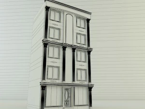 Building 582 classic 3D Model