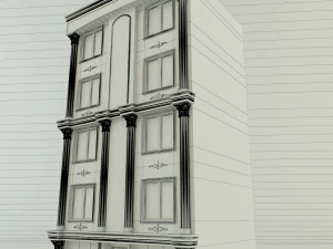 Building 582 classic 3D Model