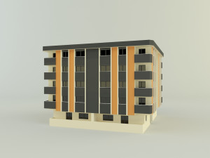 3d building 584 Modelo 3D
