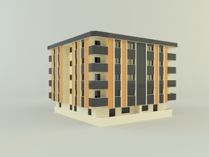 3d building 584 Modelo 3D