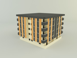 3d building 584 Modelo 3D