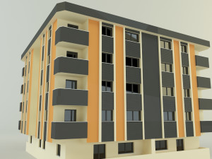 3d building 584 Modelo 3D