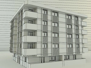 3d building 584 3D Model