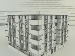 3d building 584 Modelo 3D