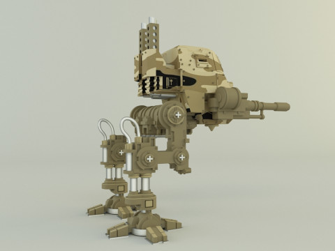 Sentinel steel legion robot 3D Модель