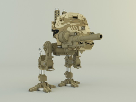 Sentinel steel legion robot 3D Модель