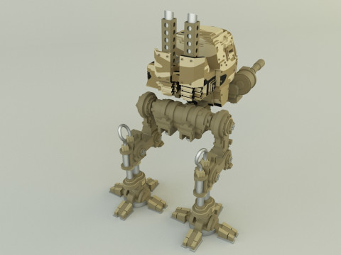 Sentinel steel legion robot 3D Модель
