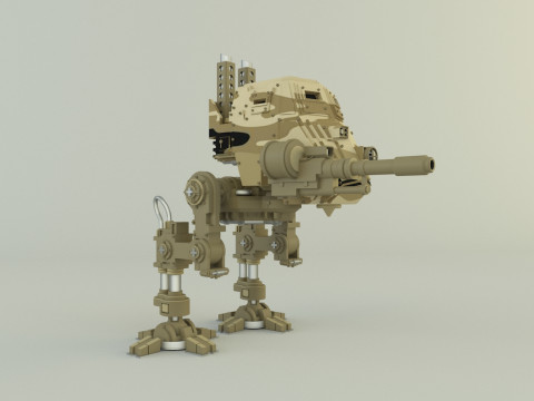 Sentinel steel legion robot 3D Модель