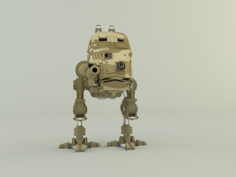 Sentinel steel legion robot 3D Модель