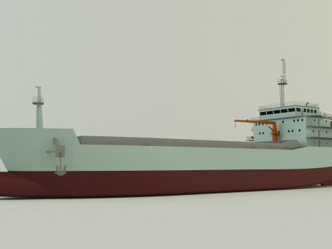 Dry cargo ship 3D 模型