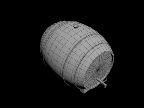 3d barrel design drawing 3D Model