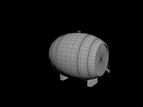 3d barrel design drawing 3D Model