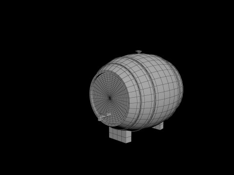 3d barrel design drawing 3D Model