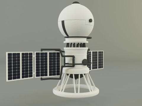 Vega solar system probe 3D Model