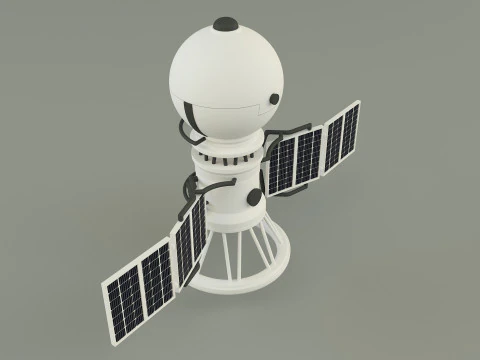 Vega solar system probe 3D Model