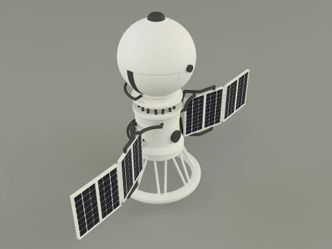 Vega solar system probe 3D Model