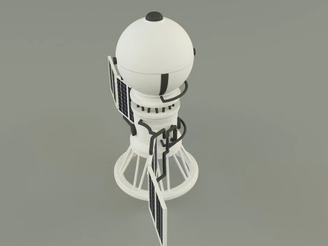 Vega solar system probe 3D Model