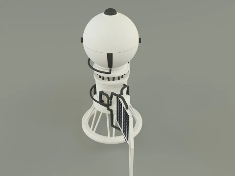 Vega solar system probe 3D Model