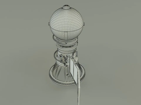 Vega solar system probe 3D Model