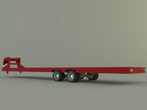 Gn trailer model 3D Model