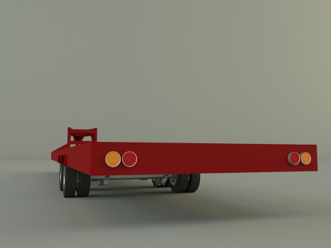 Gn trailer model Model 3D