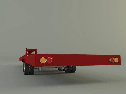 Gn trailer model 3D Model
