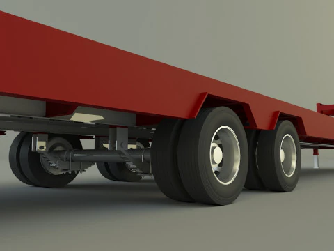 Gn trailer model 3D Model