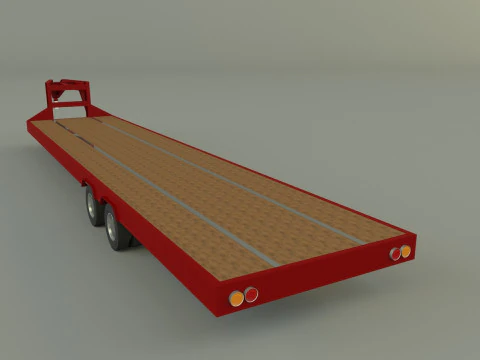 Gn trailer model 3D Model