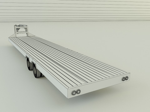 Gn trailer model Model 3D