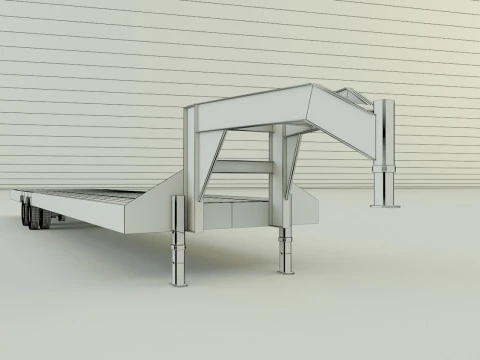 Gn trailer model 3D Model