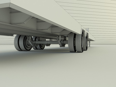 Gn trailer model Model 3D