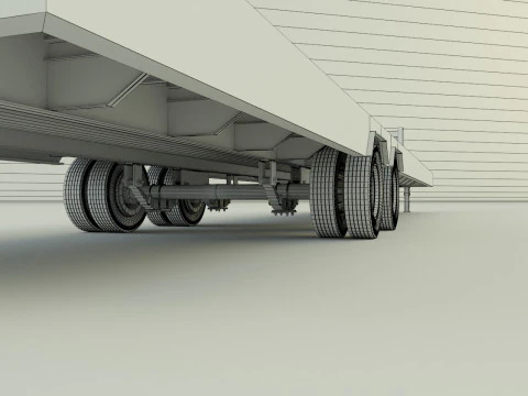 Gn trailer model 3D Model