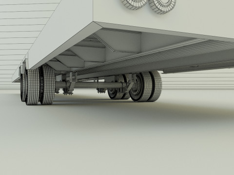 Gn trailer model Model 3D