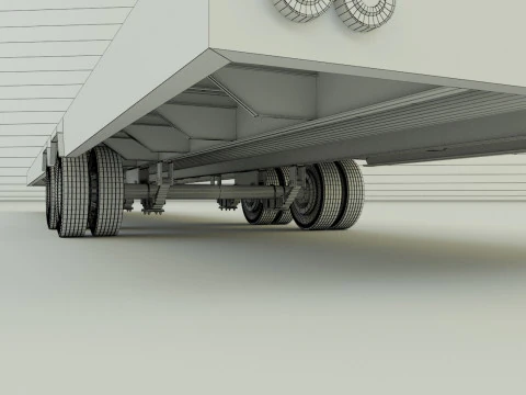 Gn trailer model 3D Model