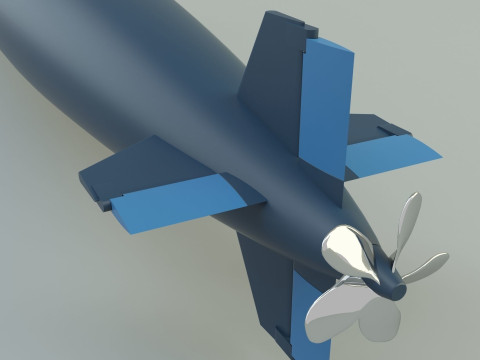 Agosta 90b submarine 3D Model