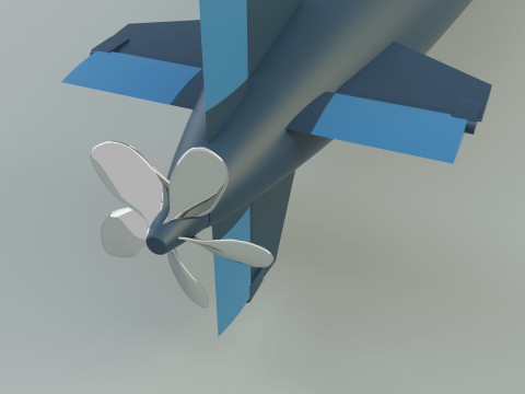 Agosta 90b submarine 3D Model