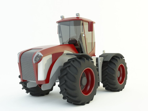 Agricultural vehicle tractor 3D मॉडल