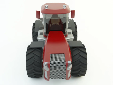 Agricultural vehicle tractor 3D Model