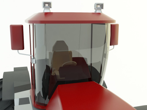 Agricultural vehicle tractor 3D Model