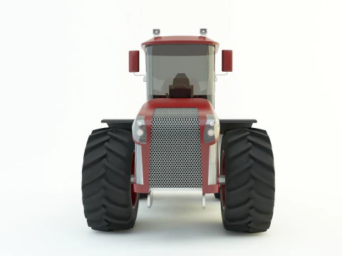Agricultural vehicle tractor 3D Model