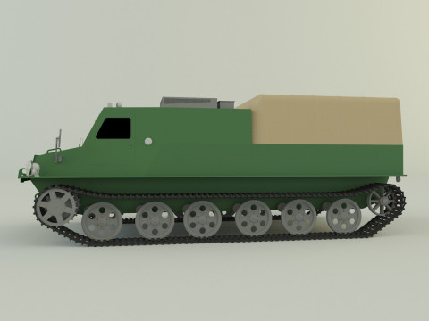 Terrain vehicle Modelo 3D