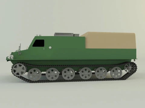Terrain vehicle 3D Model