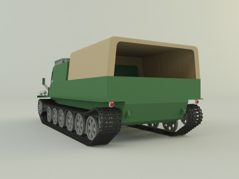 Terrain vehicle Modelo 3D