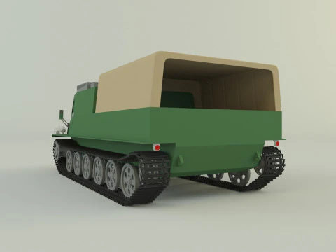 Terrain vehicle 3D Model