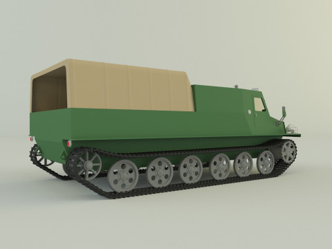 Terrain vehicle Modelo 3D